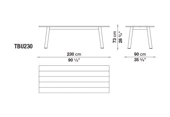 B&B Bull Dinning Table